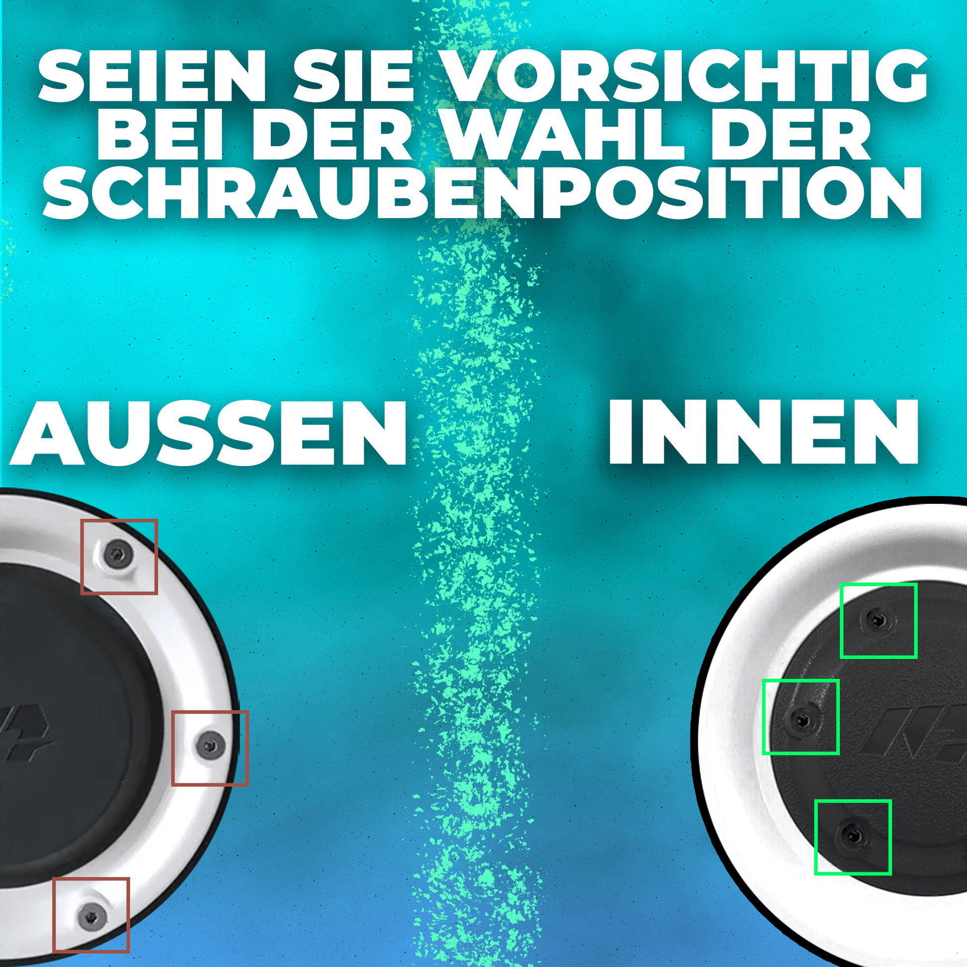 Radabdeckungen mit Spikes für Mammotion Luba 1 / 2 / 2X / Mini - Exact Designs